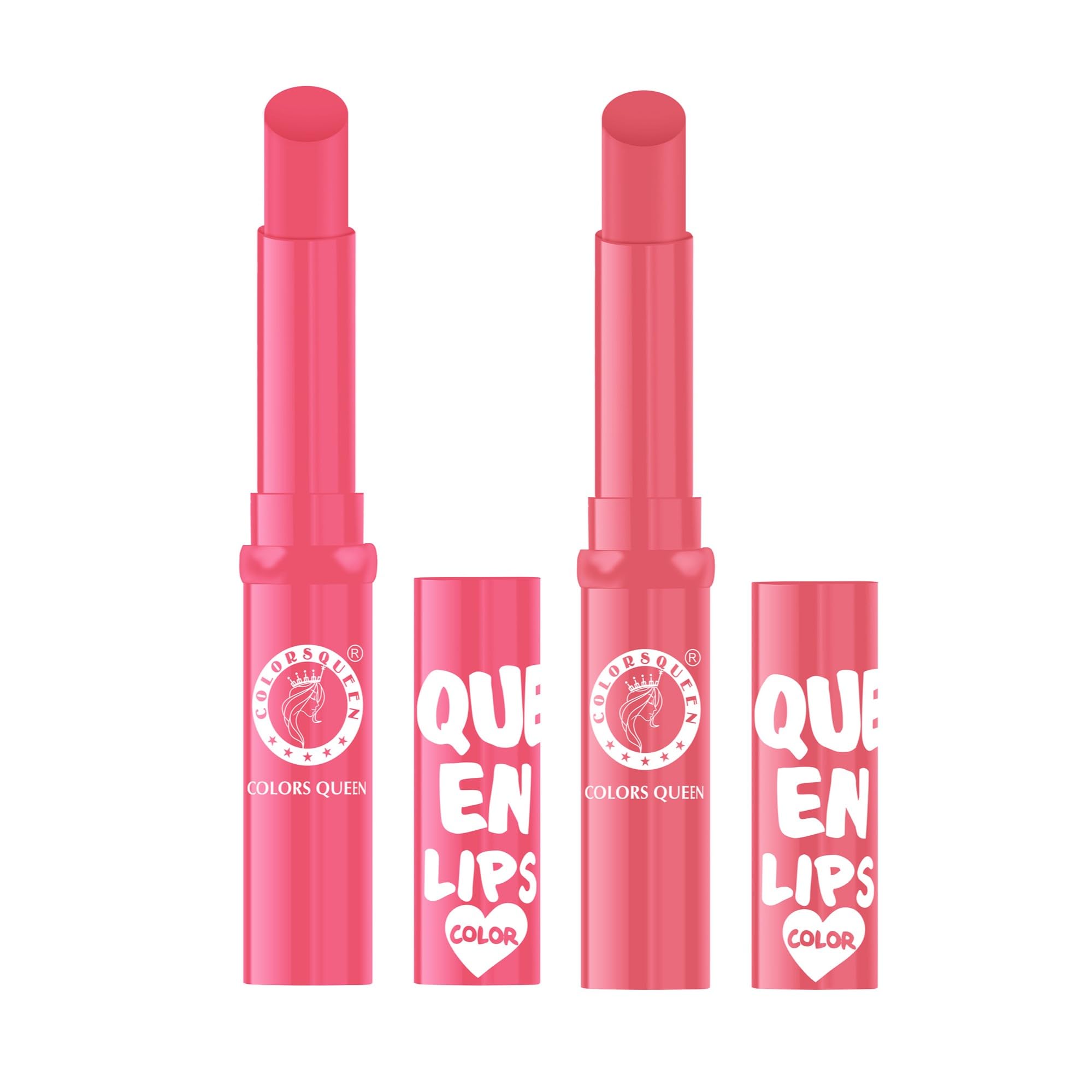 Colors Queen Lip Balm - Hydrating & Nourishing Shea Butter Lip Care for Dry, Chapped Lips | Non-Sticky Formula for Men & Women | Perfect for Daily Moisture & College Life