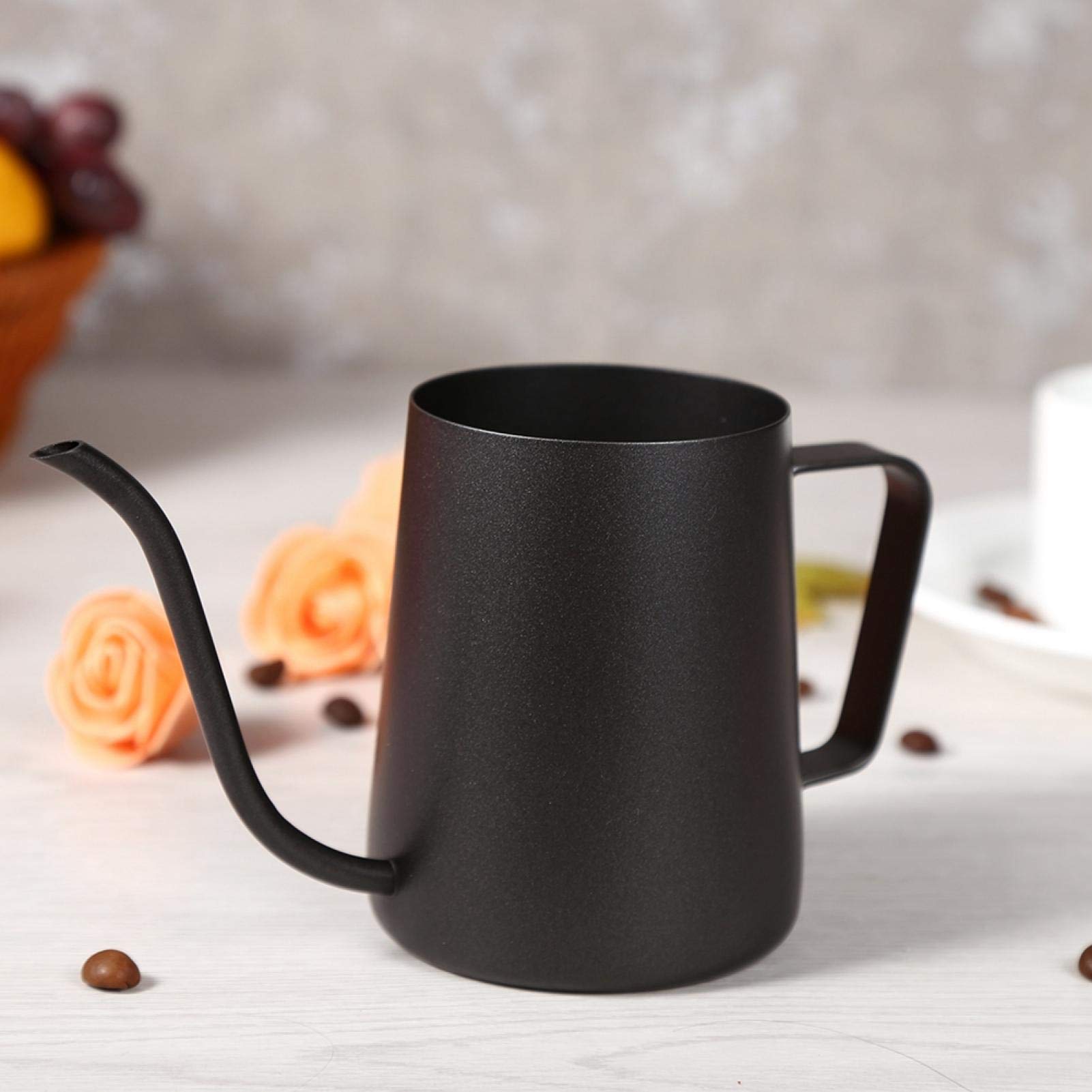 Premium 250ml/350ml Stainless Steel Gooseneck Coffee Kettle for Pour Over, Drip Coffee & Tea Brewing - Precision Spout for Perfect Extraction - Ideal for Home Baristas & Specialty Coffee Lovers