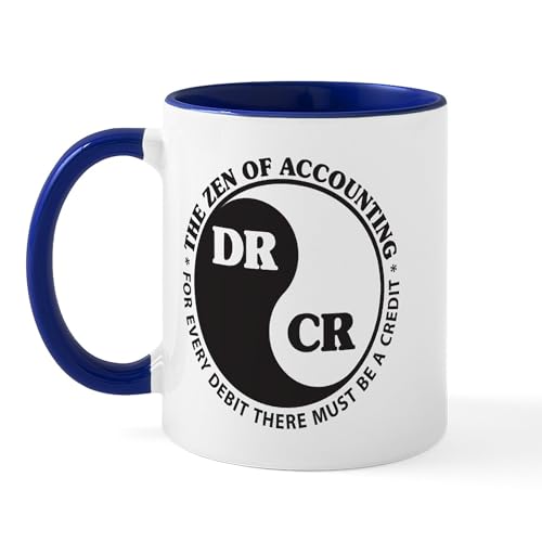 White/Navy Inside - Zen Of Accounting Mug