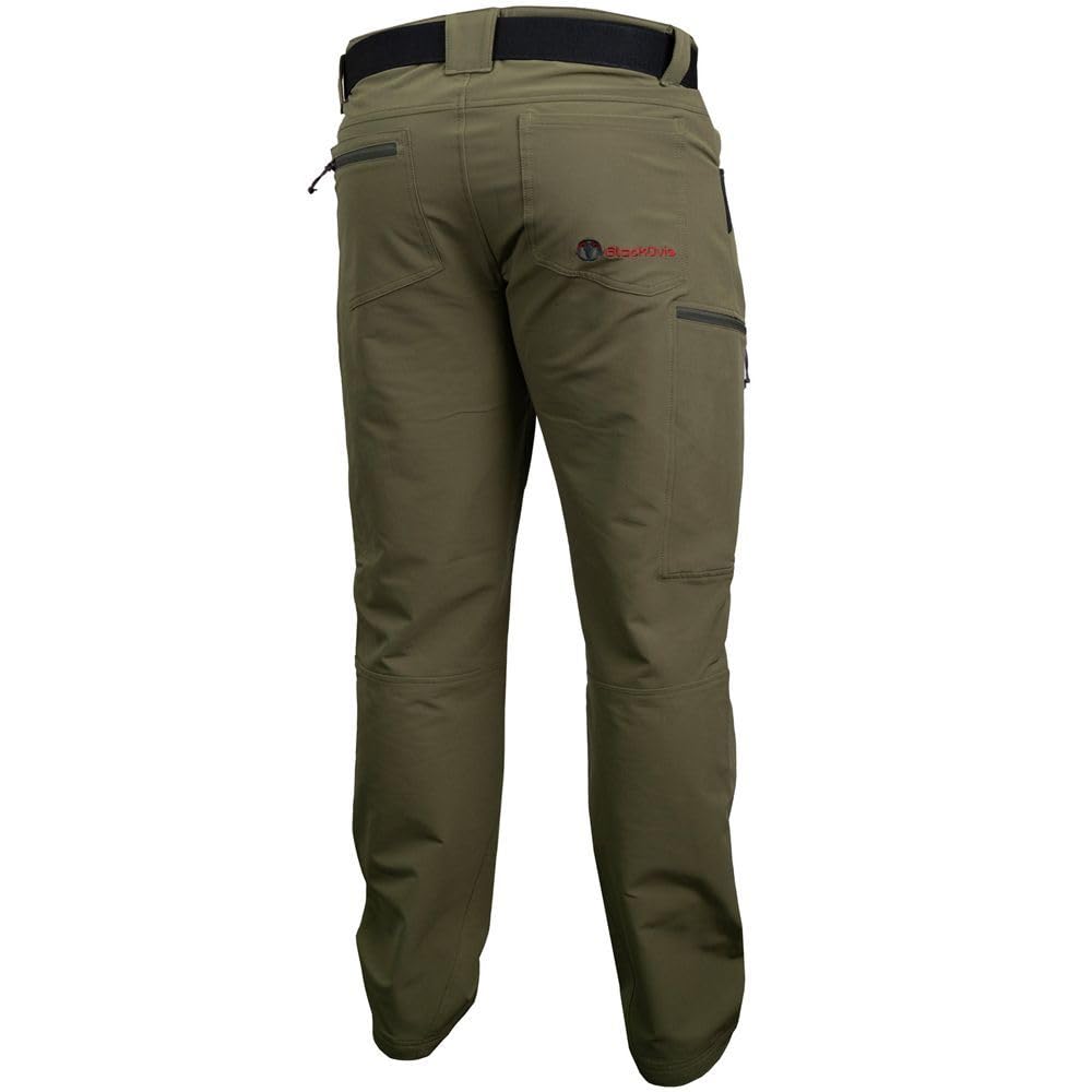 Granite Peak Midweight Hiking Pants for Men - Durable Outdoor Adventure Pants - Perfect for Hiking, Camping & Trail Running