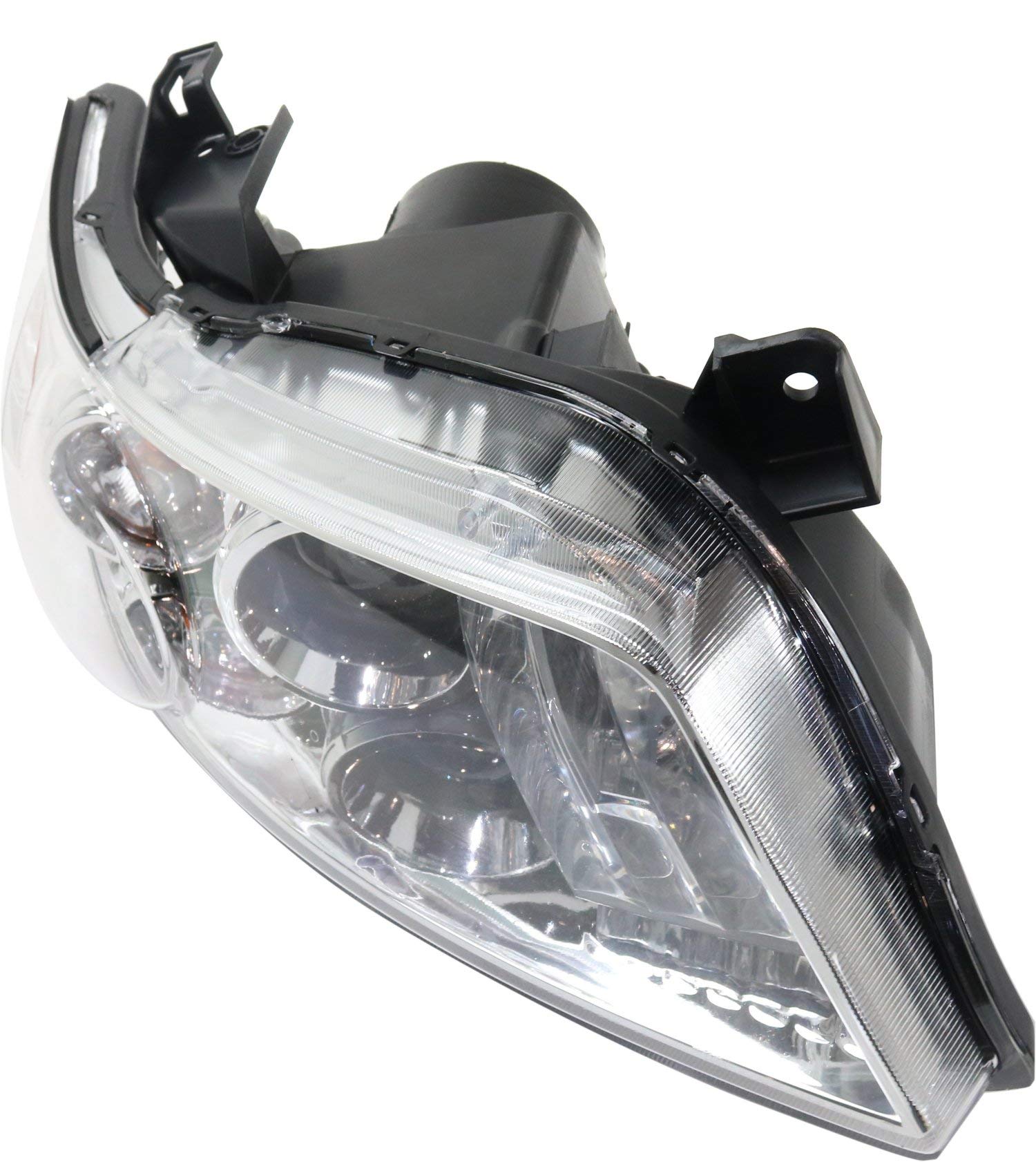 Evan Fischer Xenon Headlight Assembly for Infiniti FX35 2003-2008 - Driver & Passenger Side, No Auto-Leveling/Sport Package - Replaces OEM #26010CG026, 26060CG026 | Perfect for Night Driving & Foggy Conditions