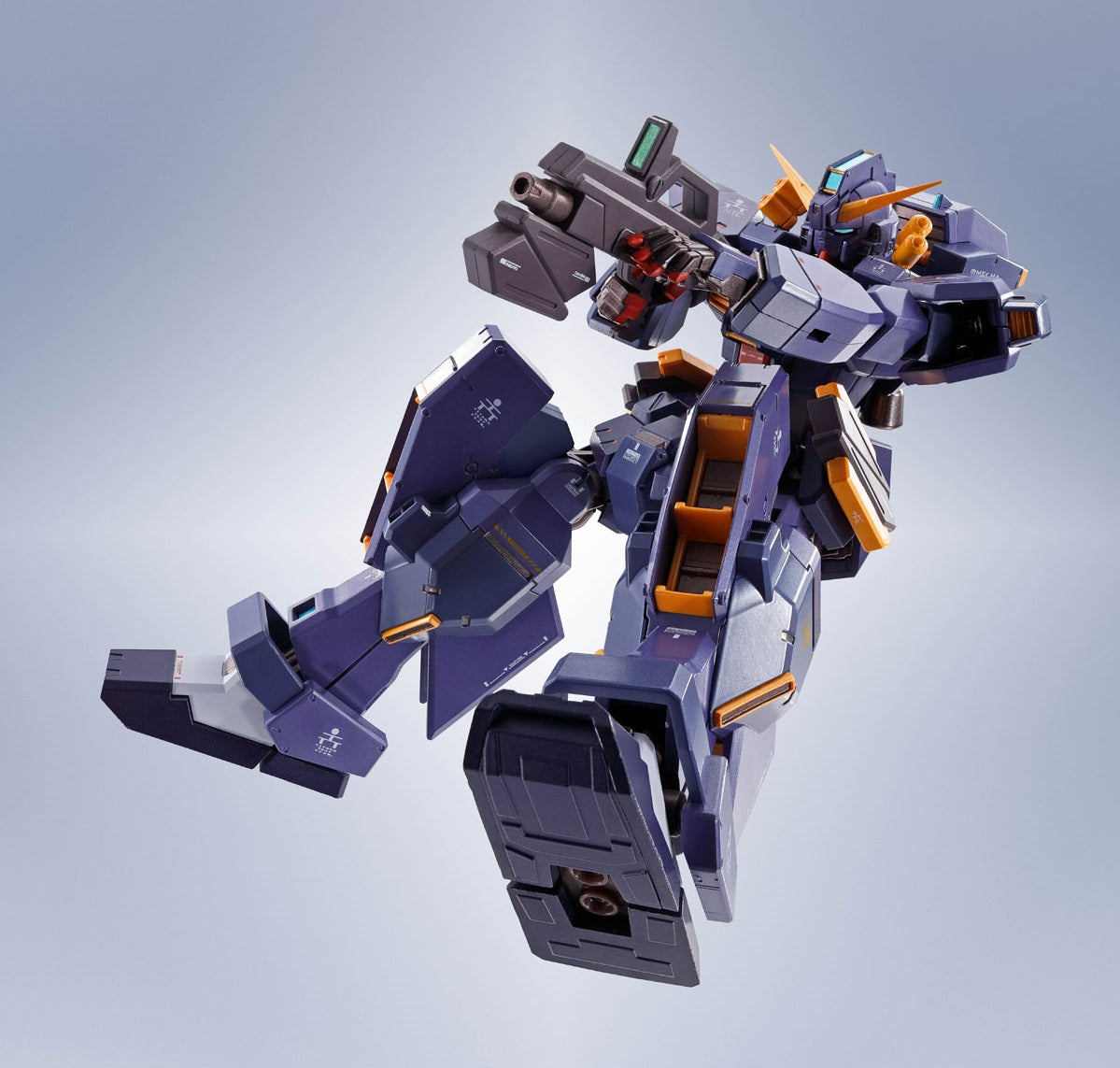 Bandai Metal Robot Spirits Gundam Advance of Zeta TR-1 Hazel Custom Combat Deployment Colors Action Figure with Option Parts Set - Collectible Anime Model Kit for Display & Gundam Battle Scenes