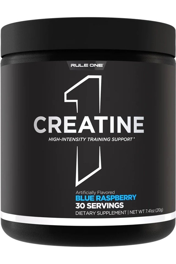 Best Blue Raspberry Creatine Powder 210g - Premium Muscle Recovery & Strength Booster for Athletes & Fitness Enthusiasts