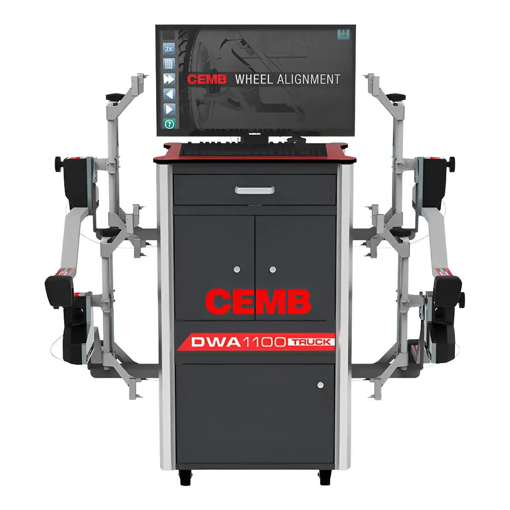 Cemb DWA1100TRUCK Truck Wheel Alignment System - Professional Heavy Duty Vehicle Wheel Alignment Tool for Accurate Adjustments | Perfect for Auto Repair Shops, Fleet Maintenance & Truck Service Centers