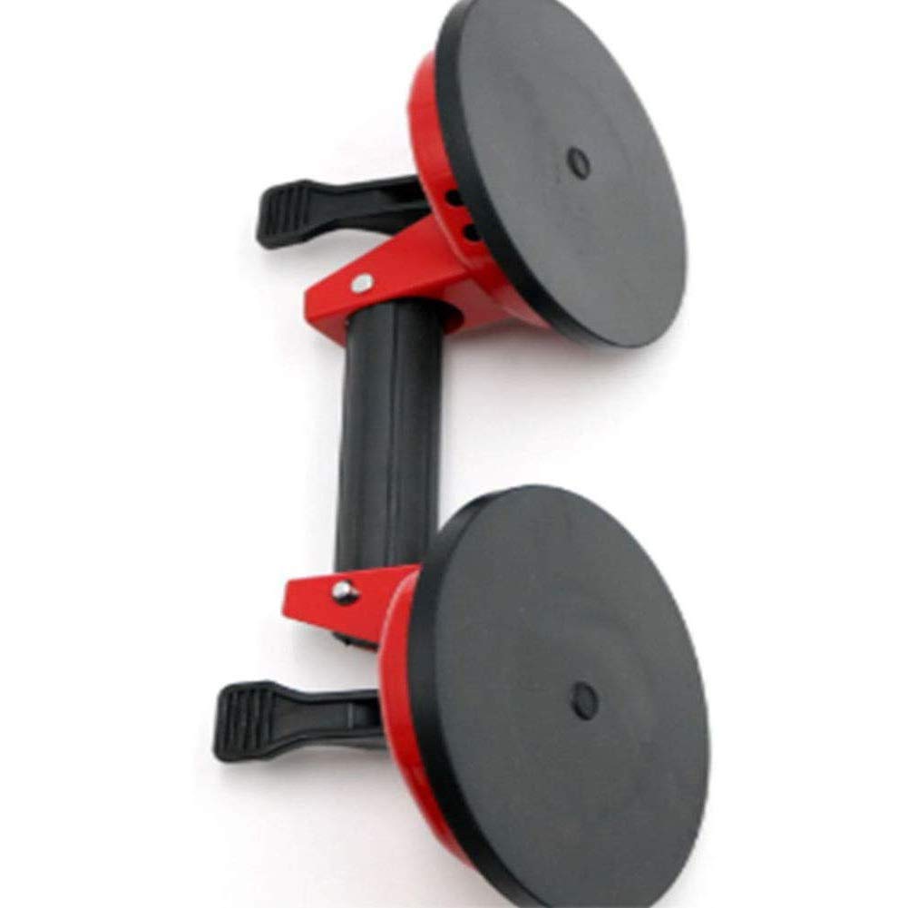 Heavy Duty Aluminum Vacuum Suction Cup - Glass Lifter, Tile Mover, Floor Gap Fixer & Dent Puller with Secure Handle - Perfect for Moving Large Glass, Lifting Tiles, and Home Renovation Projects