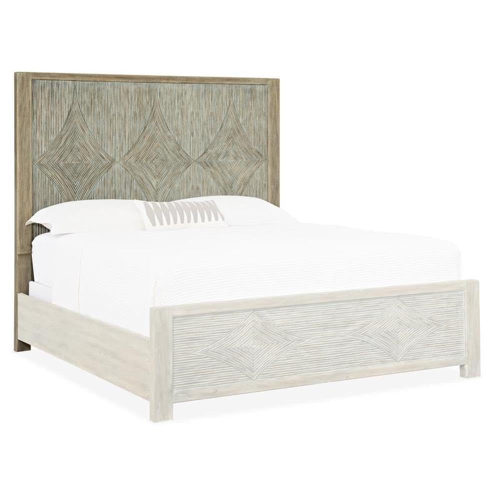 Surfrider Panel Headboard by Hooker Furniture - Stylish Modern Bedroom Headboard for Queen & King Size Beds - Perfect for Coastal, Farmhouse & Contemporary Bedroom Decor
