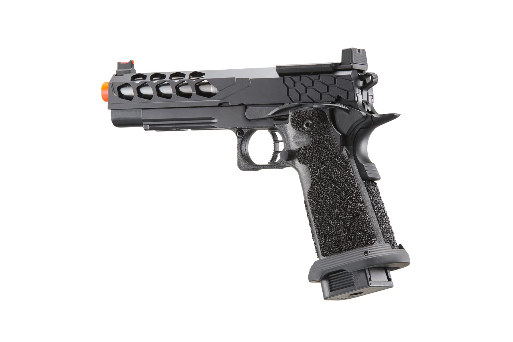 Lancer Tactical Airsoft Pistol STRYK Hi-Capa 5.1/4.3 Full Metal Gas Blowback GBB Pistol 330 FPS - Realistic Training & Competitive Airsoft Matches