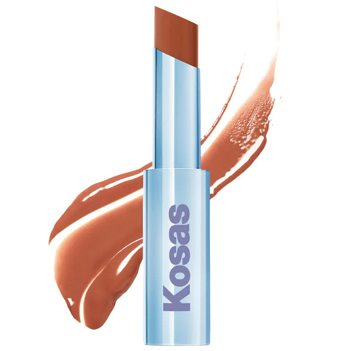 Kosas Hydrating Lip Gloss with Ceramides - Wet Stick™ for Moisturized, Shiny Lips | Perfect for Daily Wear, Makeup Looks & On-the-Go Hydration