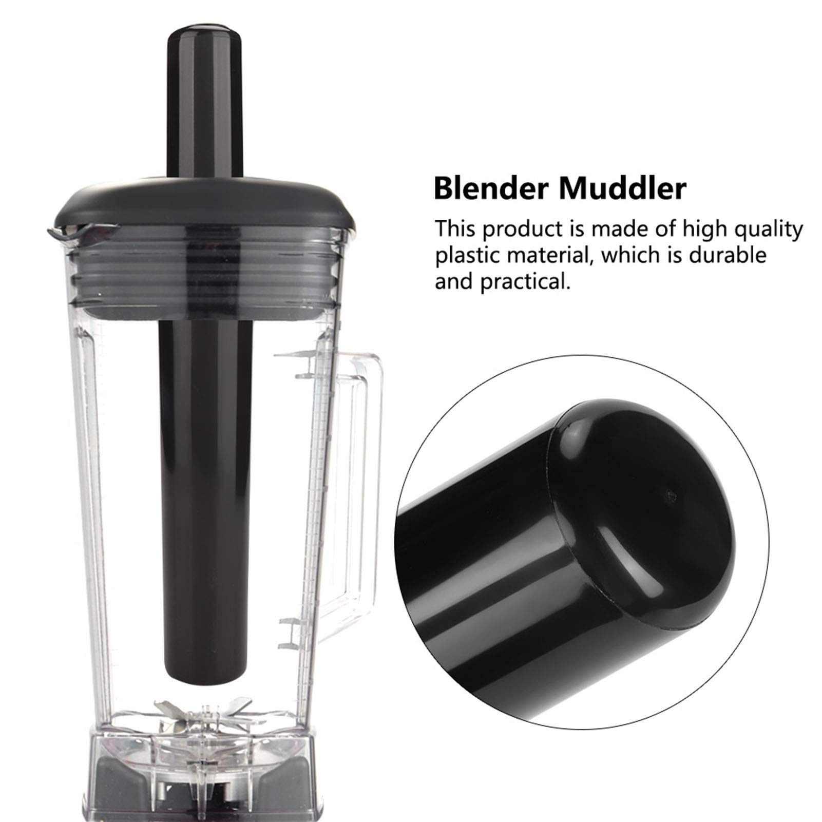 Premium Stainless Steel Stirring Stick & Blender Tamper - Perfect for Milkshake Machines, Grinders & Smoothie Makers - Ideal for Home Bars, Coffee Shops & Professional Kitchens