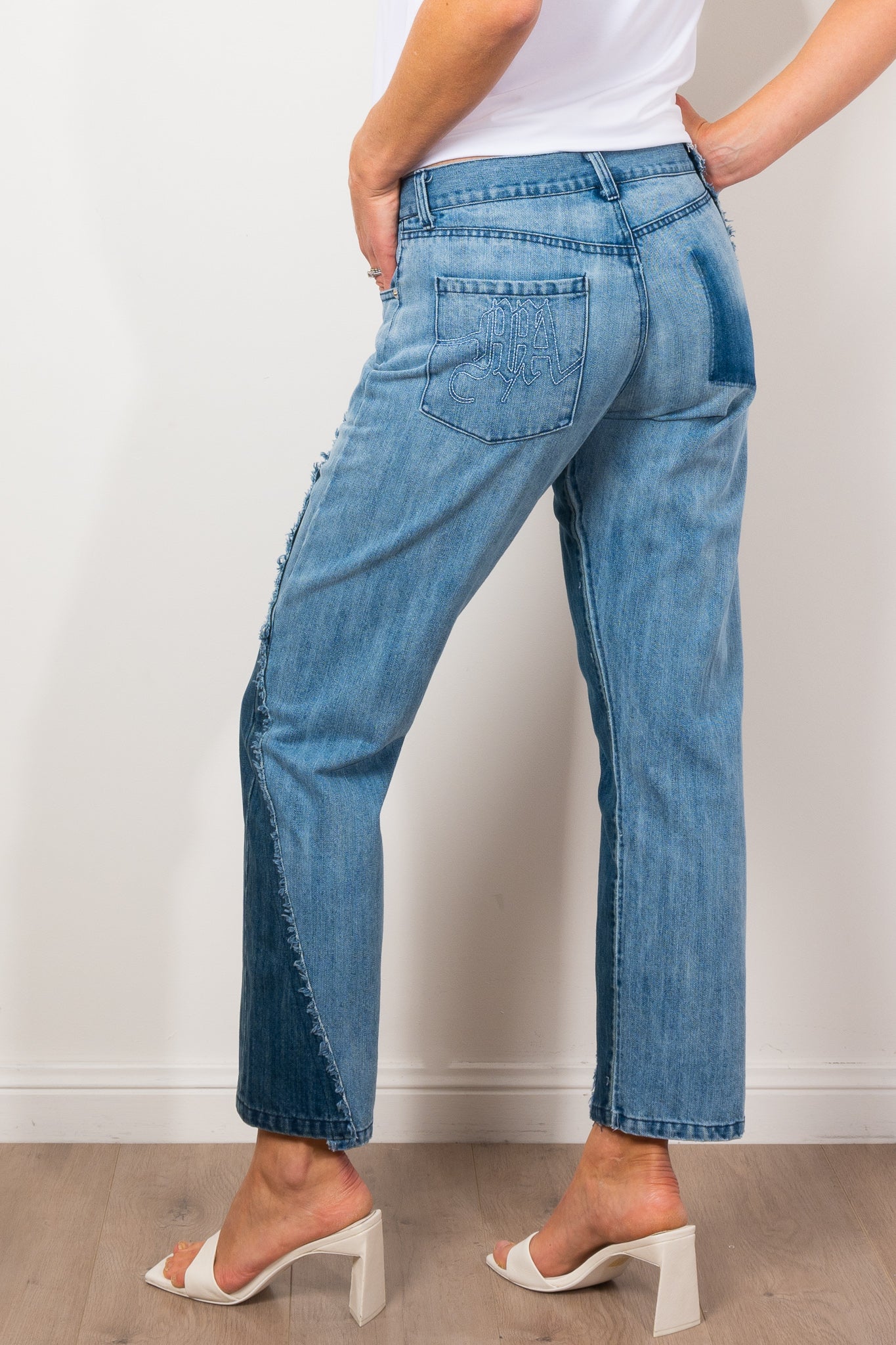 M.A Dainty Barretinas Jean - Women's Vintage High Waist Skinny Jeans for Casual & Night Out | Perfect for Date Night, Parties & Everyday Wear
