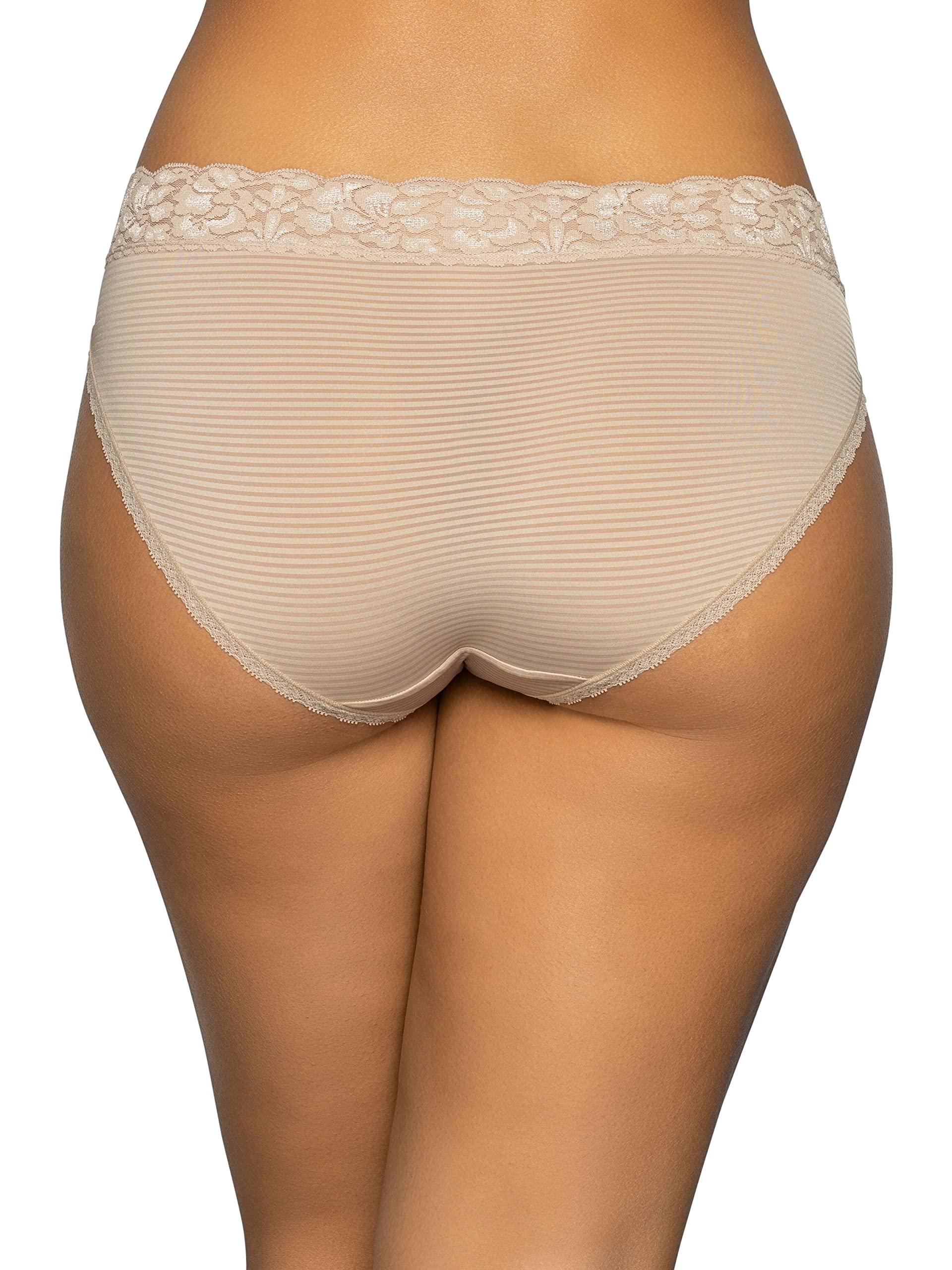 Vanity Fair Women's Flattering Lace Panties - Lightweight, Silky & Super Stretch Underwear for Everyday Comfort | Perfect for Work, Travel & Lounge Wear