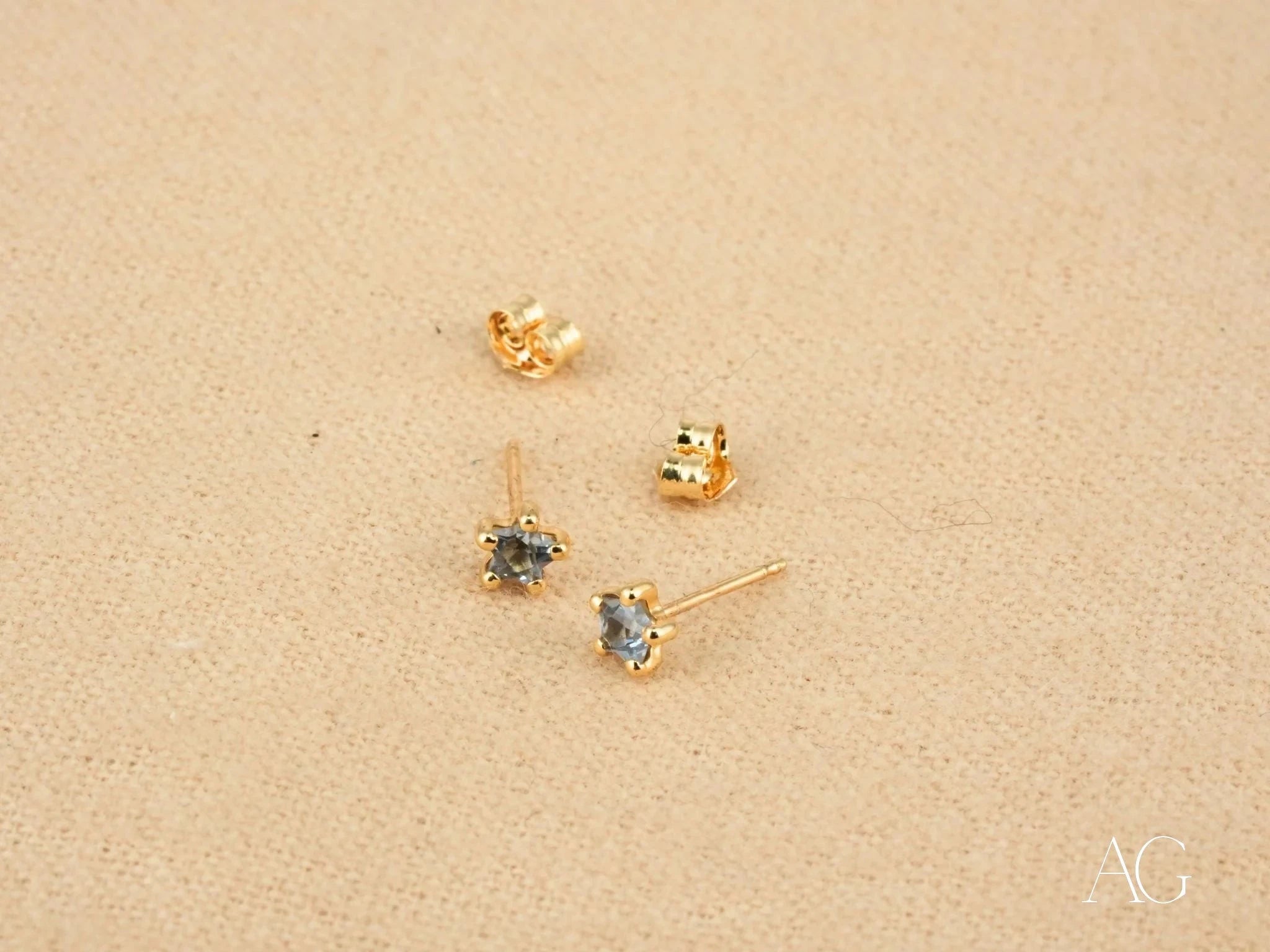 18K Gold Celestial Spark Earrings for Women - Elegant Star & Moon Dangle Jewelry - Perfect for Parties, Weddings & Everyday Wear