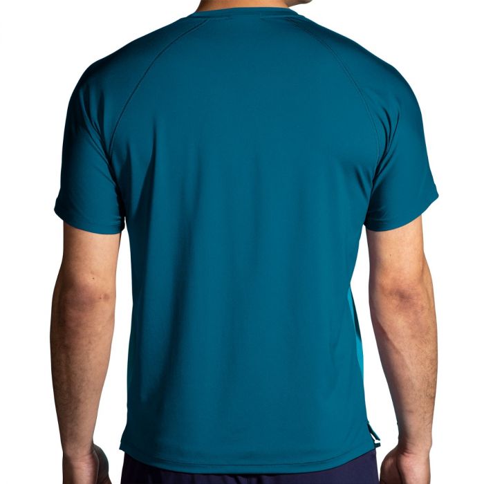 Brooks Men's Atmosphere 2.0 Short Sleeve Running Shirt - Lightweight Performance Top for Jogging, Gym & Outdoor Activities
