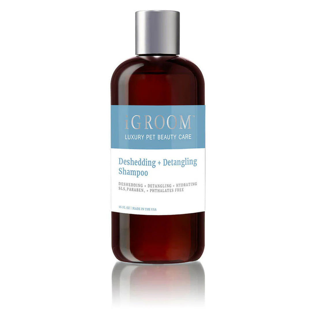 iGROOM Deshedding & Detangling Dog Shampoo for Shedding Control - Gentle Formula for All Coat Types (2 Sizes) - Perfect for Bath Time & Grooming Sessions
