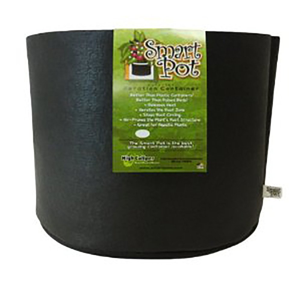 5 Pack Smart Fabric Plant Pots - 5 Gallon Breathable Aeration Containers for Indoor/Outdoor Gardening, Vegetables, Herbs & Flowers