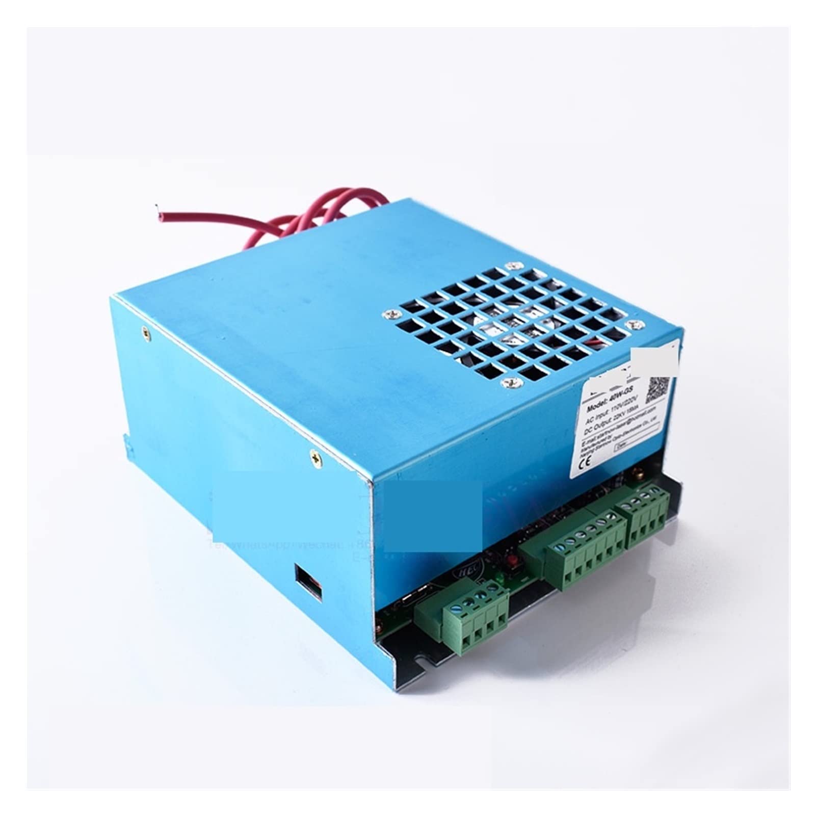 40W CO2 Laser Cutter Power Supply - DIY 4060 CO2 Tube Engraving Machine Replacement Part MYJG-40 for Wood, Acrylic Cutting & Metal Marking | Home Workshop & Small Business Use