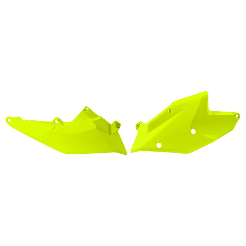 KTM 125SX 150SX 250SX 250SXF 350SXF 450SXF 250EXC 250XCF 350XCF Side Panels (2016-2018) - Neon Yellow Replacement Parts for Off-Road & Motocross Racing