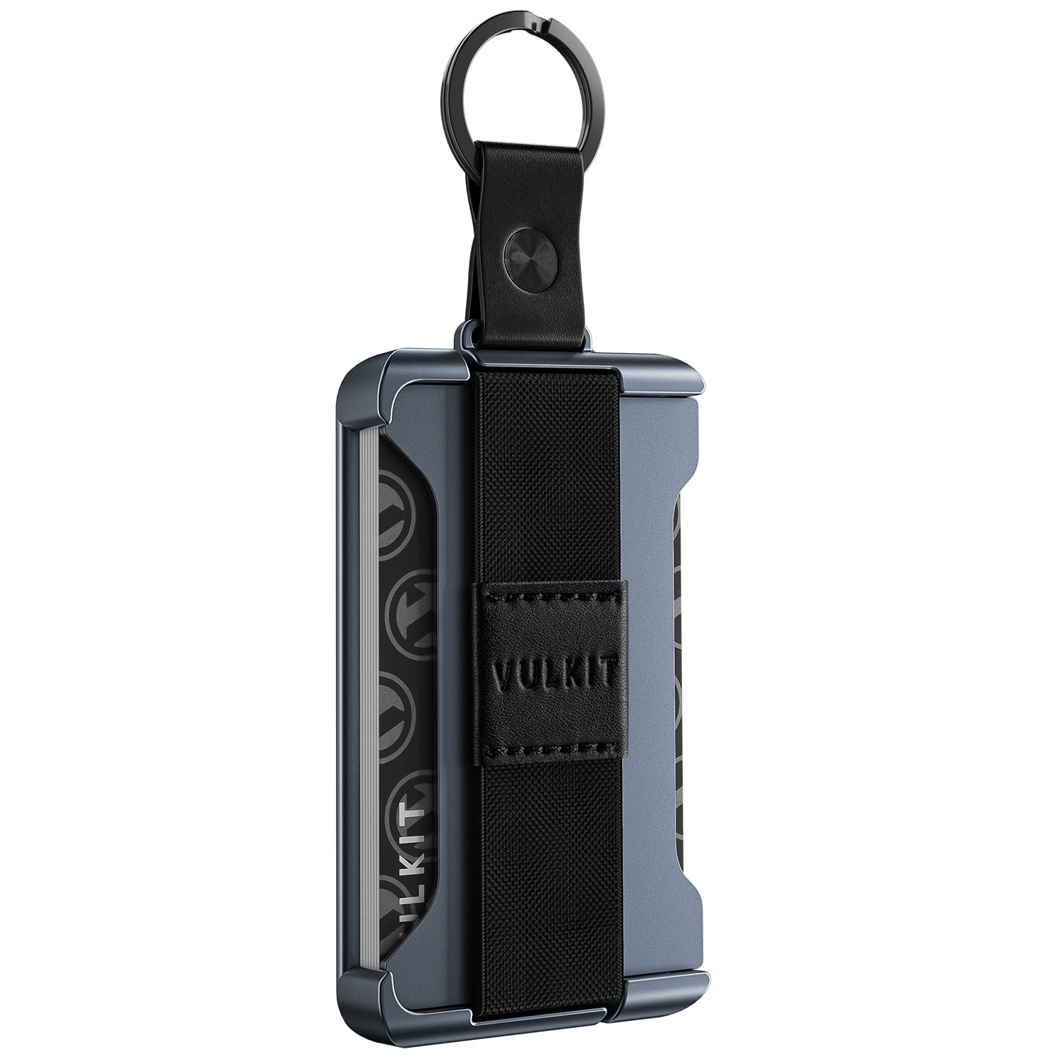 Ultra Slim VCL200 RFID Blocking Card Holder with Elastic Cash Strap - Perfect for Minimalist Wallet, Travel & Everyday Use