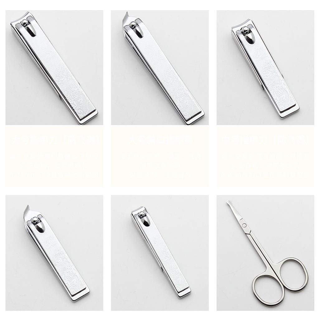 Premium Stainless Steel Nail Clippers Set - 13-Piece Manicure & Pedicure Kit with Nail File & Sharp Cutters for Adults - Durable Household Nail Care Tools (Silver) - Perfect for Home, Travel & Salon Use