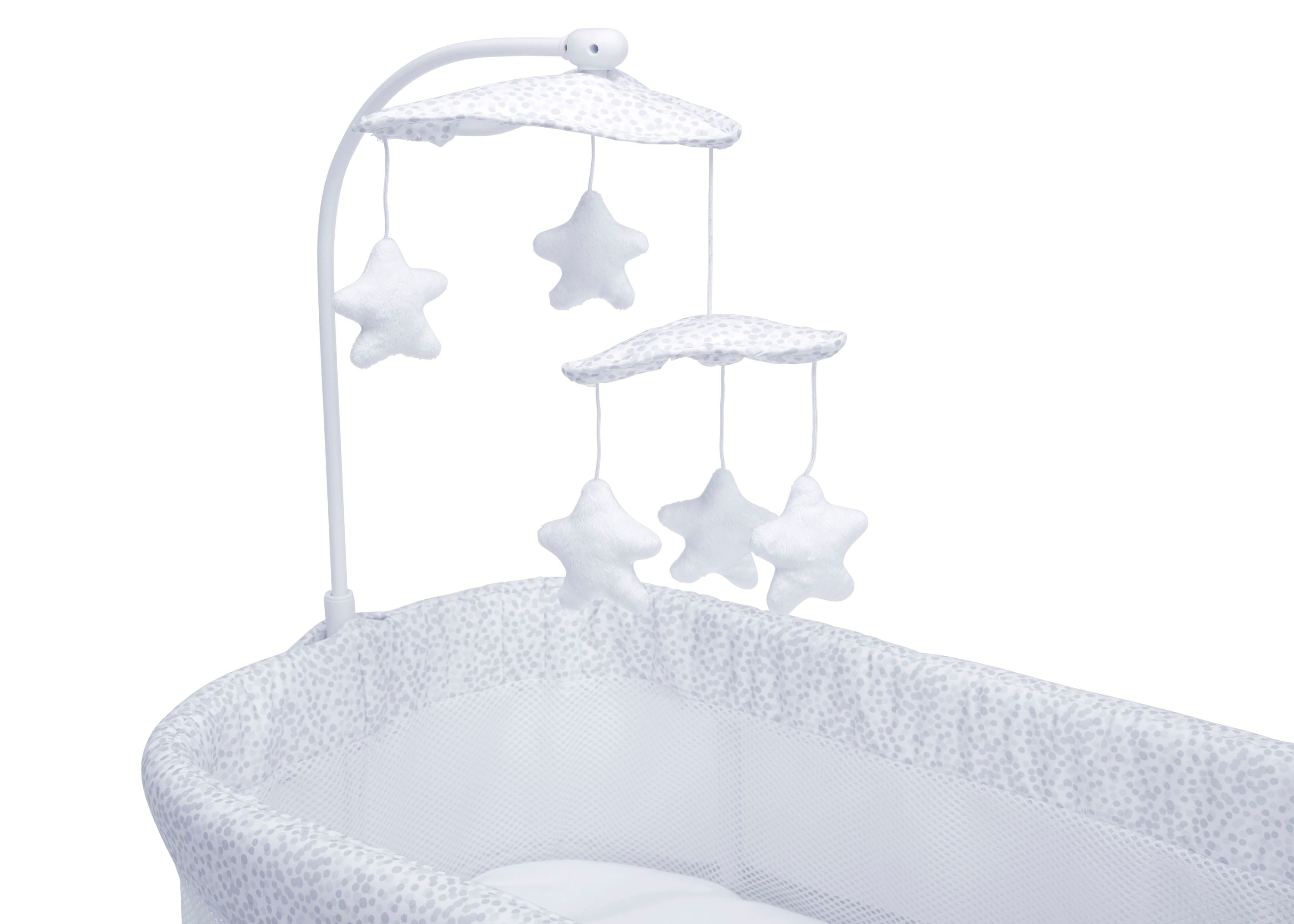SmartSleep Auto Glide Bluetooth Bassinet for Babies - Soothing Motion & Sound Machine for Nursery, Bedroom & Travel Use