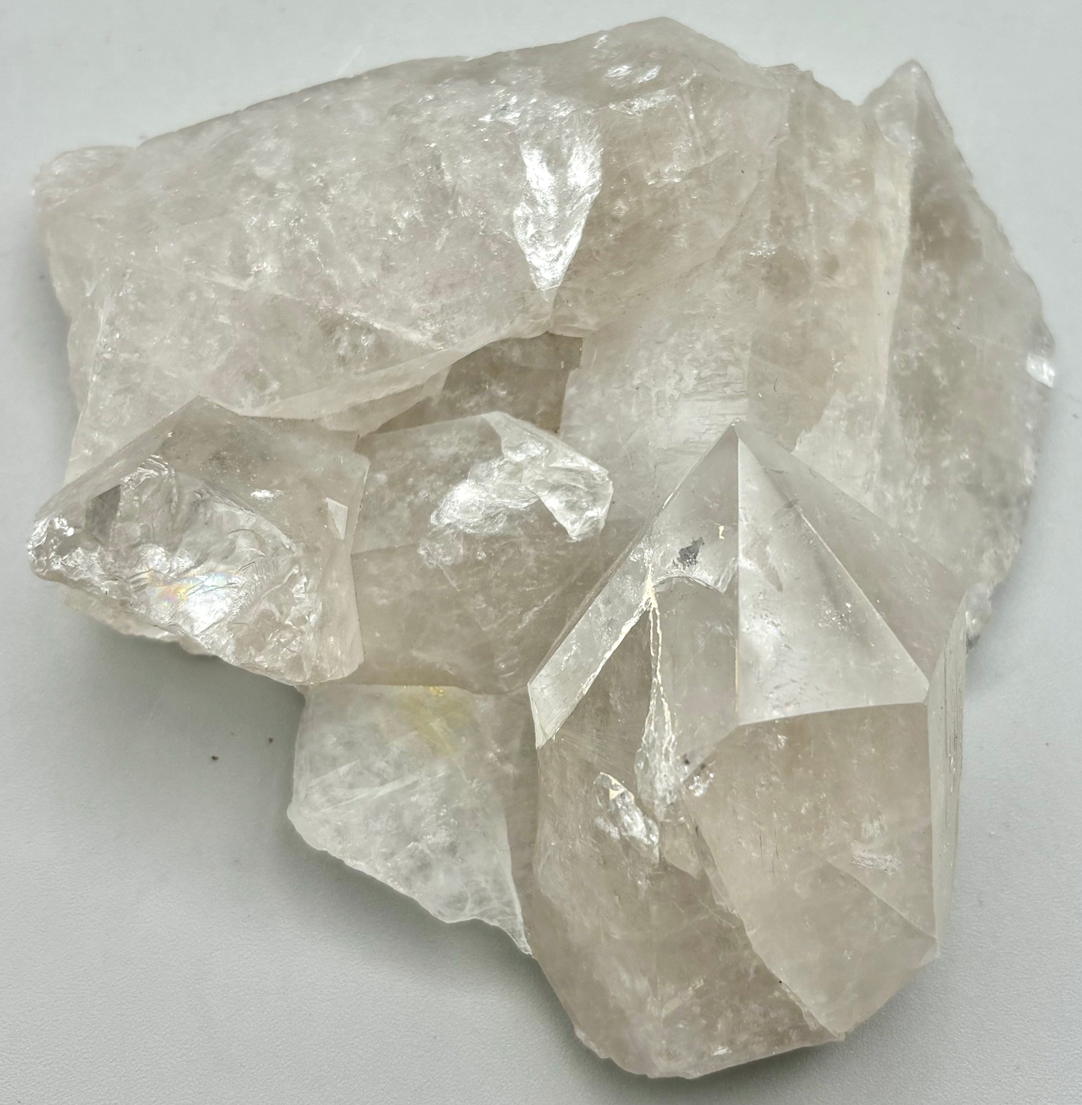 Brazilian Quartz Cluster - Natural Healing Crystal for Meditation, Reiki & Home Decor | Perfect for Spiritual Healing, Energy Cleansing & Feng Shui