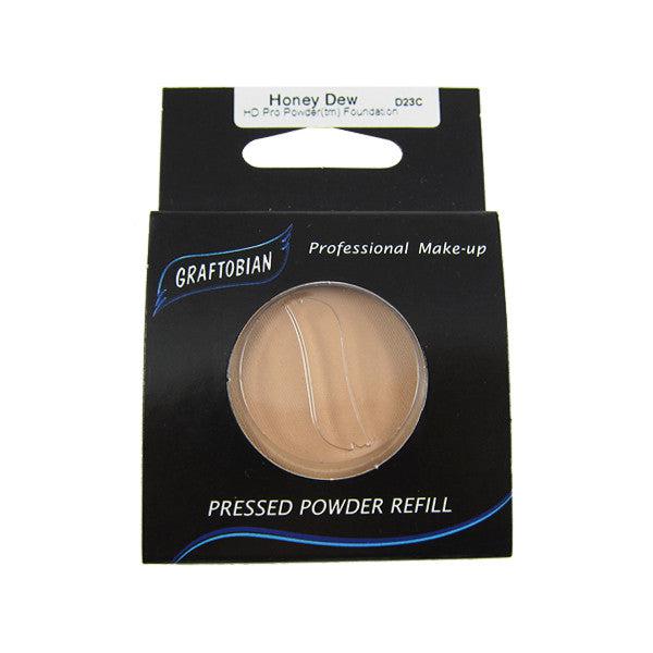 Graftobian Ultra HD Pro Powder Foundation Refills - Oil-Free, Long-Lasting Makeup for Professional & Everyday Use - Perfect for Photo Shoots, Weddings & Daily Wear