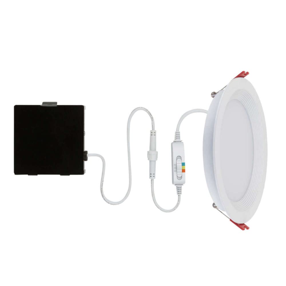 Globe Electric Recessed LED Lighting Kit 6 Inch - Energy Efficient Dimmable Downlight for Home, Kitchen, and Office Ceiling Installation