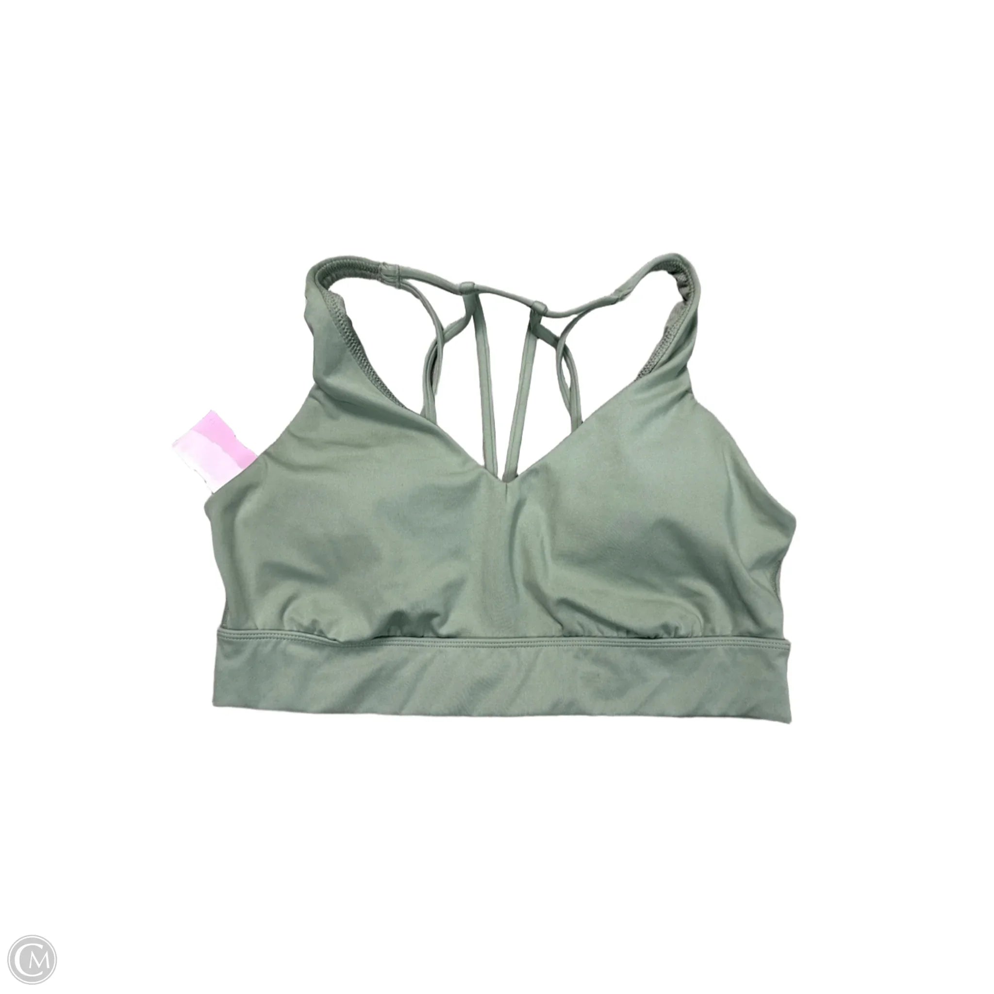 All In Motion Green Athletic Bra - Medium Size | High Support Workout Sports Bra for Running, Yoga & Gym