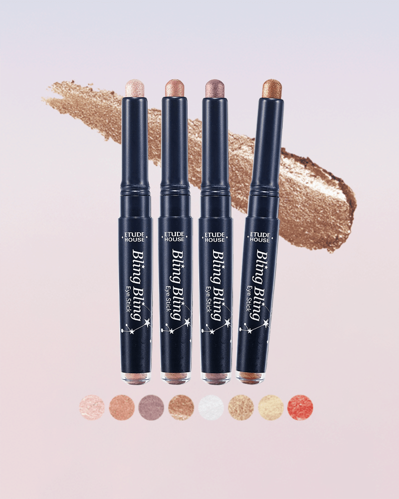Etude Bling Bling Eye Stick - Sparkling Eyeshadow Stick for Bright & Glittery Makeup | Perfect for Party, Night Out & Special Occasions