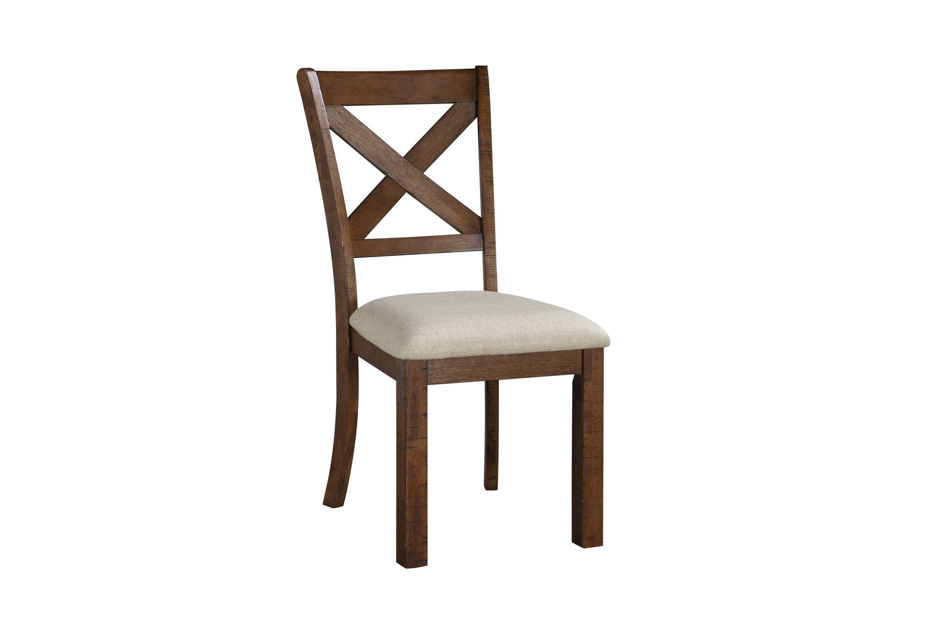 Bonner Collection Solid Pine 5-Piece Dining Set - Rustic Wood Kitchen Table & Chairs for Small Spaces, Perfect for Breakfast Nook or Apartment Dining Room