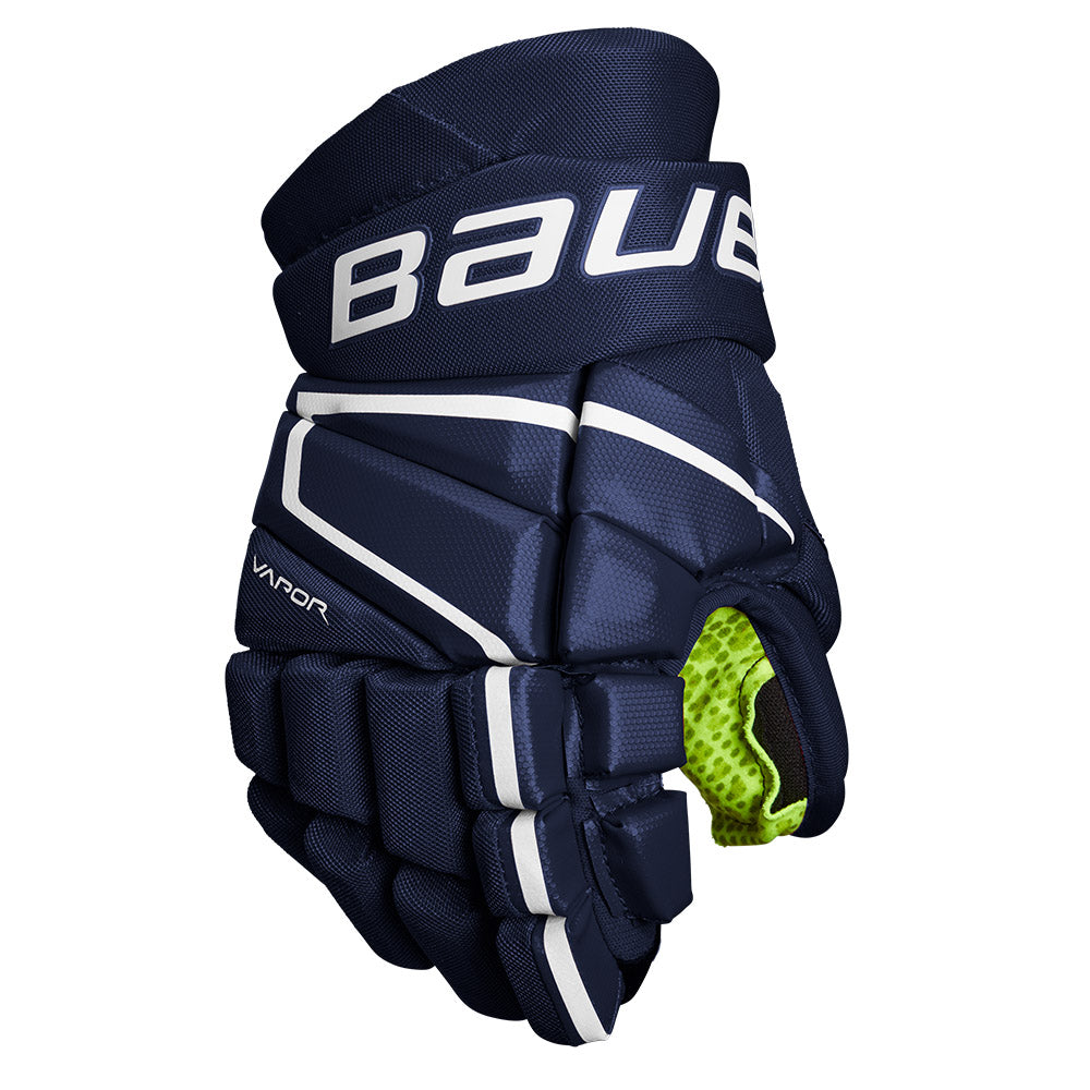 Bauer Vapor 3X Junior Ice Hockey Gloves - Youth Hockey Gear for Practice & Games - Protective Hockey Equipment for Kids & Teens