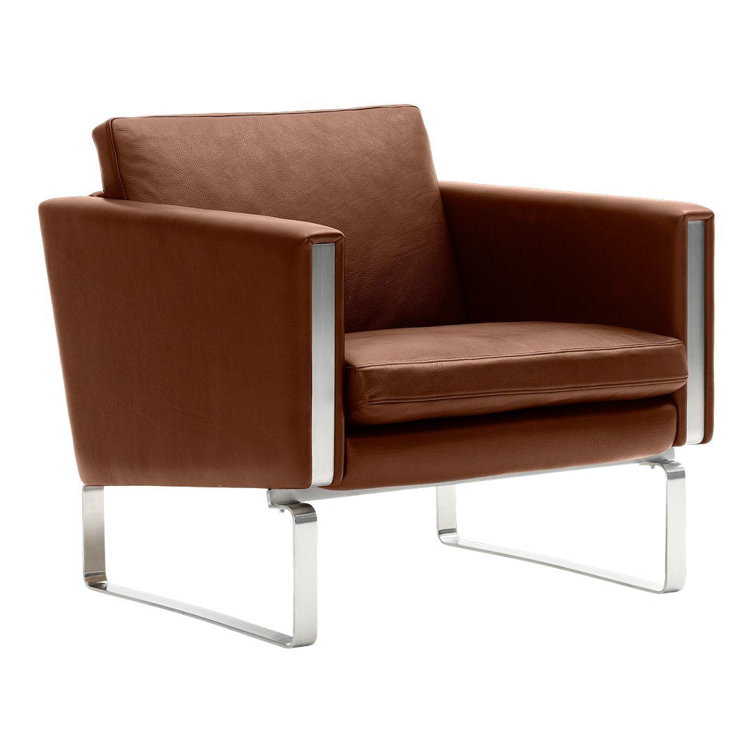 CH101 Lounge Chair by Hans J. Wegner - Mid-Century Modern Wooden Armchair for Living Room, Office & Reading Nook - Premium Scandinavian Design Furniture