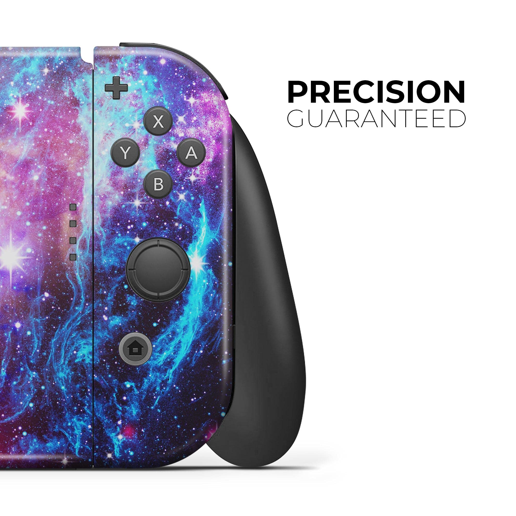 Nintendo Switch Skin Decal - Protective Scratch-Resistant Removable Vinyl Wrap Cover - Bright Trippy Space Design - Compatible with Switch Console Bundle - Perfect for Gaming Enthusiasts & Customization Lovers