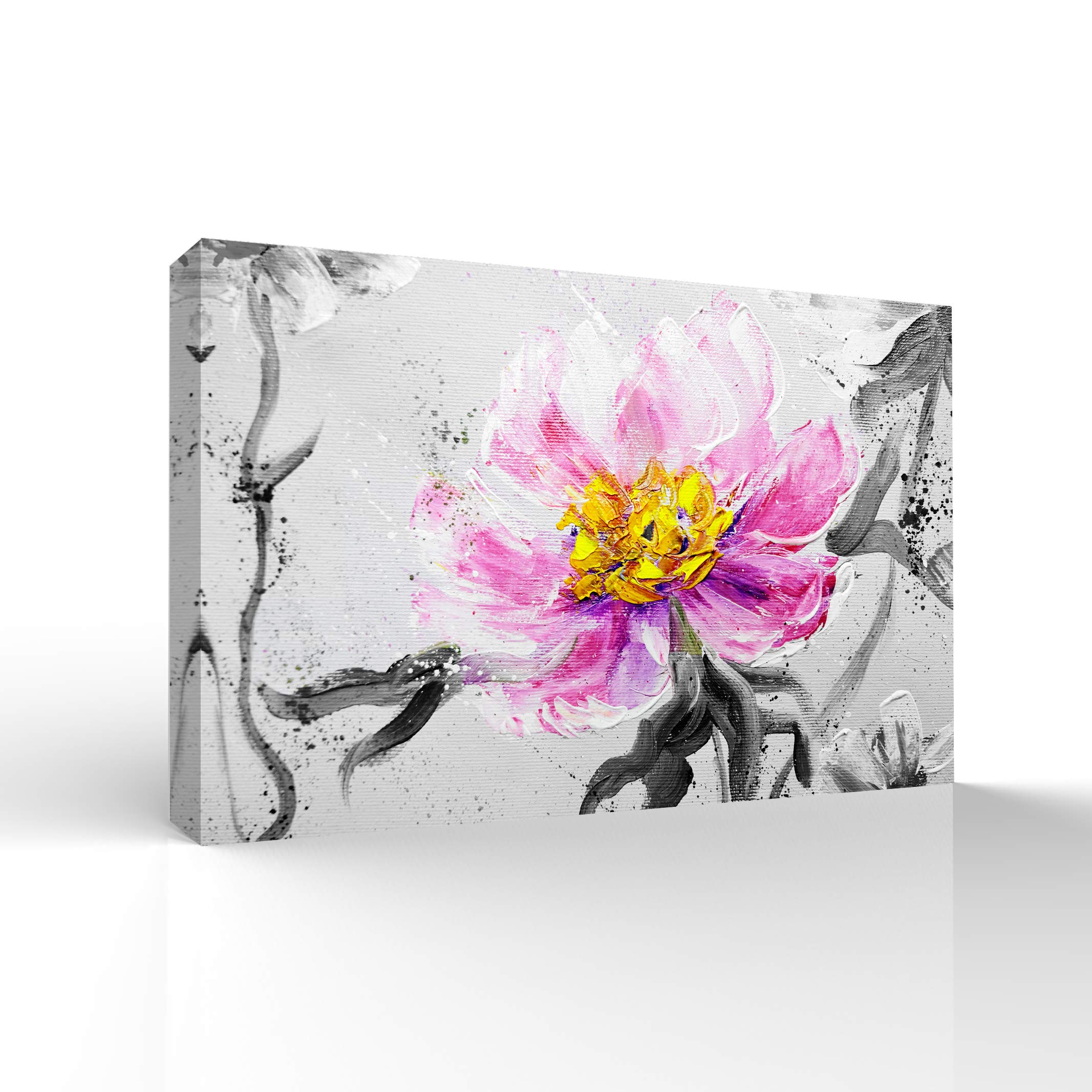 Sunflower Canvas Wall Art - 32x48 Inches Framed Painting, Home Decor for Bedroom & Living Room | Perfect for Farmhouse, Boho & Modern Interior Design