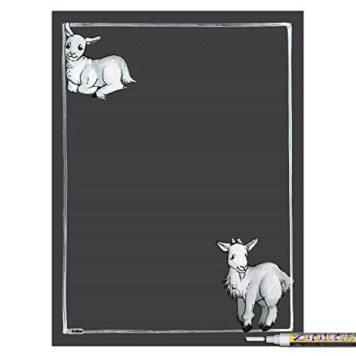 White Goat With 1 White Marker