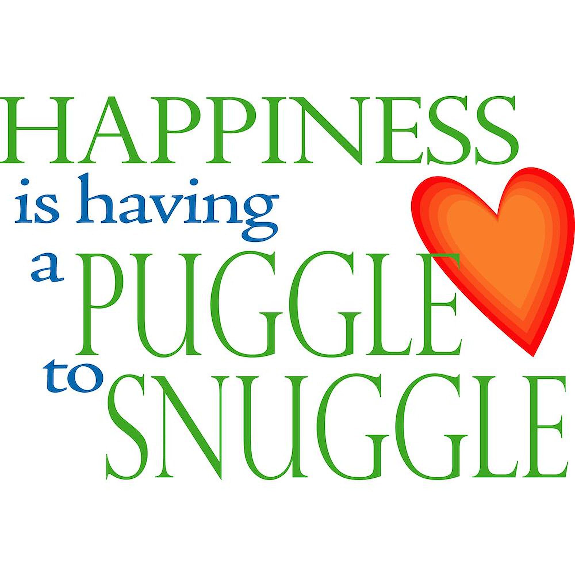 Snuggle Puggles 11 oz Ceramic Coffee Mug (325ml) - Cute & Durable Tea Cup for Home, Office, Gift - Perfect for Hot Cocoa, Tea & Coffee Lovers