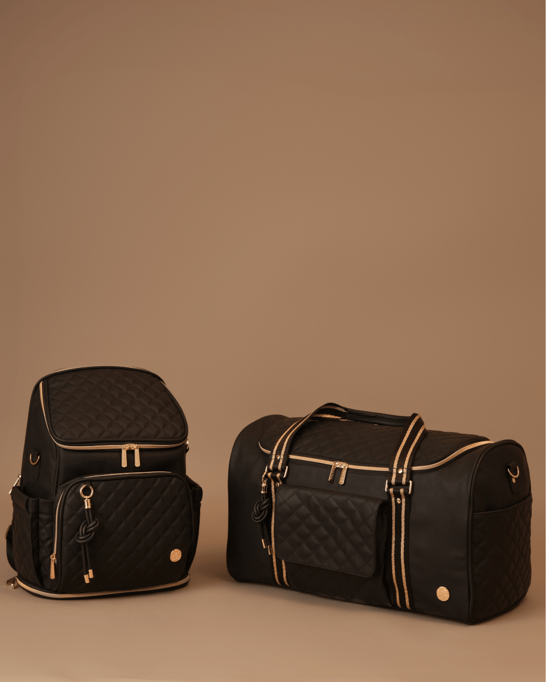 The Voyager Duo Backpack - Stylish & Durable City Trooper & Mama Mia Black Backpack for Commuting, Travel, and Everyday Use