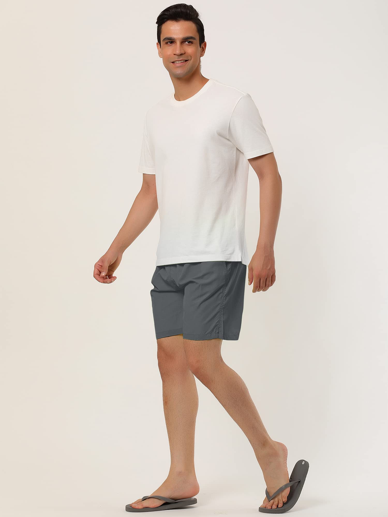 Lars Amadeus Men's Quick-Dry Swim Shorts with Mesh Lining - Comfortable Beach Shorts for Swimming, Surfing & Summer Outdoor Activities | Perfect for Pool, Vacation & Water Sports