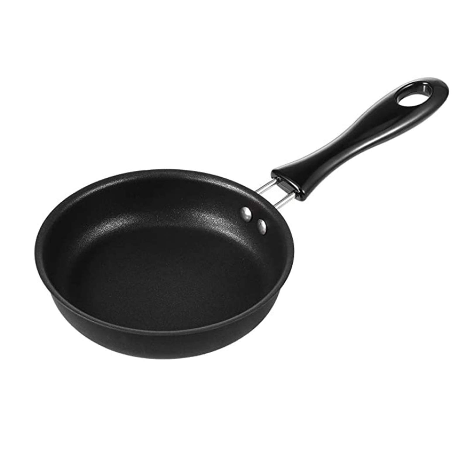 Non-Stick Mini Frying Pan 12cm - Perfect for Pancakes, Eggs, Omelets & Frittatas - Round Nonstick Skillet with Coating for Easy Cooking - Ideal for Breakfast, Camping & Small Kitchen Use