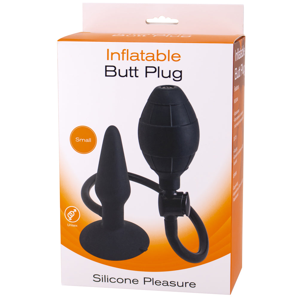 Premium Inflatable Butt Plug for Beginners - Small Size Anal Training Toy - Comfortable & Safe for Anal Play, BDSM, and Couples Use
