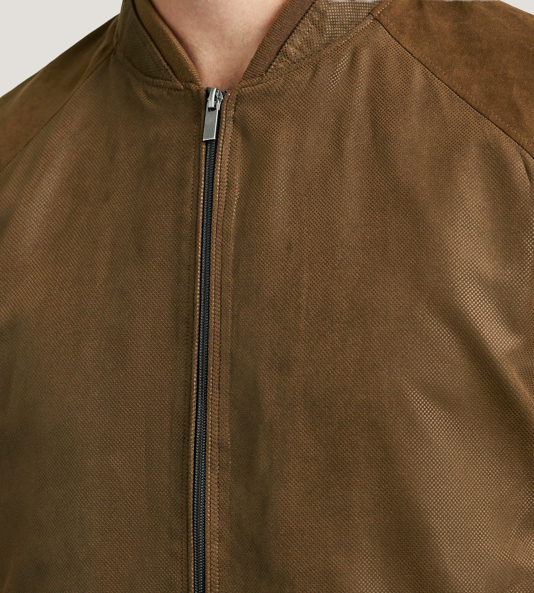 Modern Fit Vegan Suede Jacket for Men - Eco-Friendly Faux Leather Lightweight Jacket - Perfect for Casual Outings, Date Nights & Fall Layering