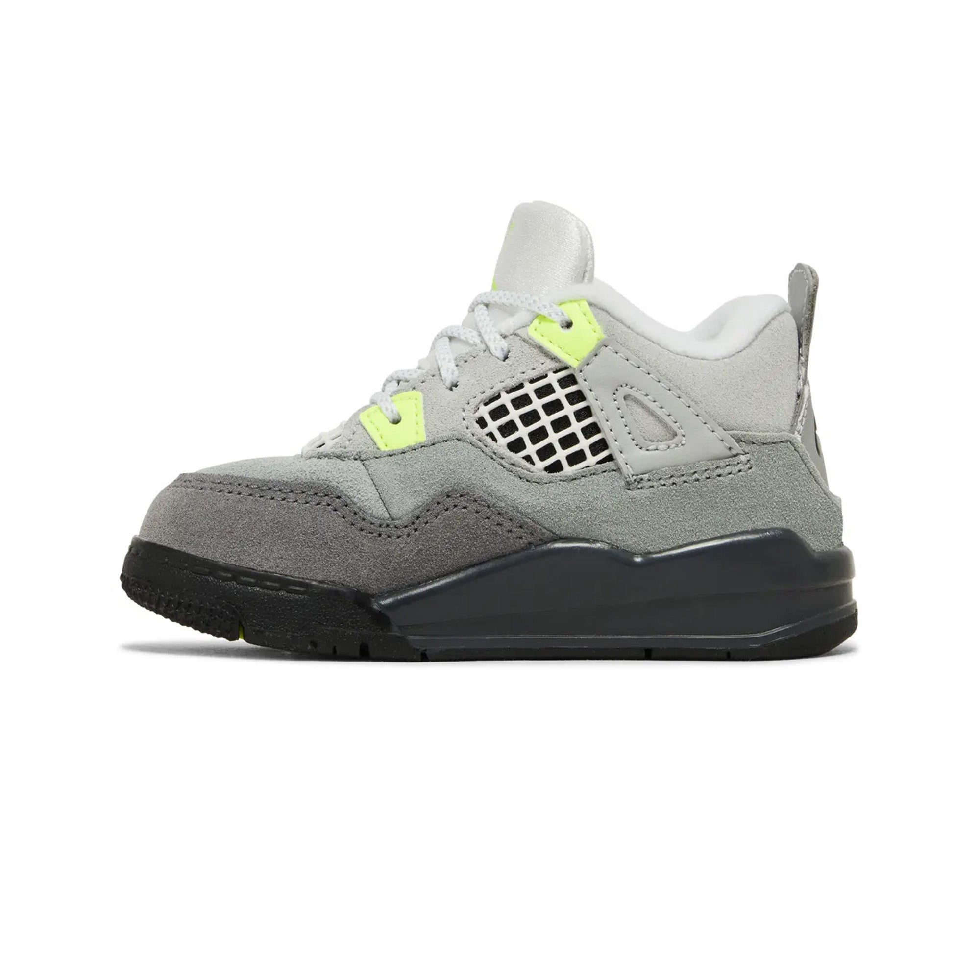 Air Jordan 4 Retro 'SE 95 Neon' TD Sneakers (2020) - Men's Basketball Shoes for Streetwear & Casual Style - Perfect for Sneaker Collectors & Urban Fashion Enthusiasts