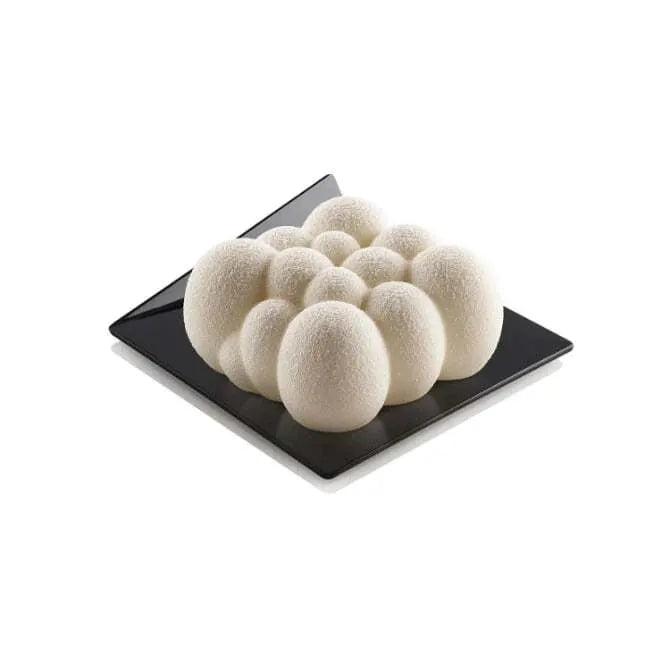 Square Black Single Serve Tray - Perfect for Appetizers, Desserts, and Party Snacks - Elegant Small Plates for Entertaining