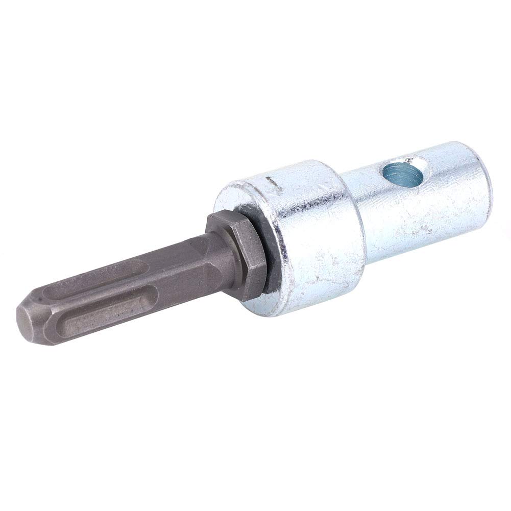Professional Electric Hammer Adapter - 4 Pits Drill Bit Adapter for Electric Hammer to Earth Auger Connector Tool - Perfect for Drilling, Construction & Landscaping Projects