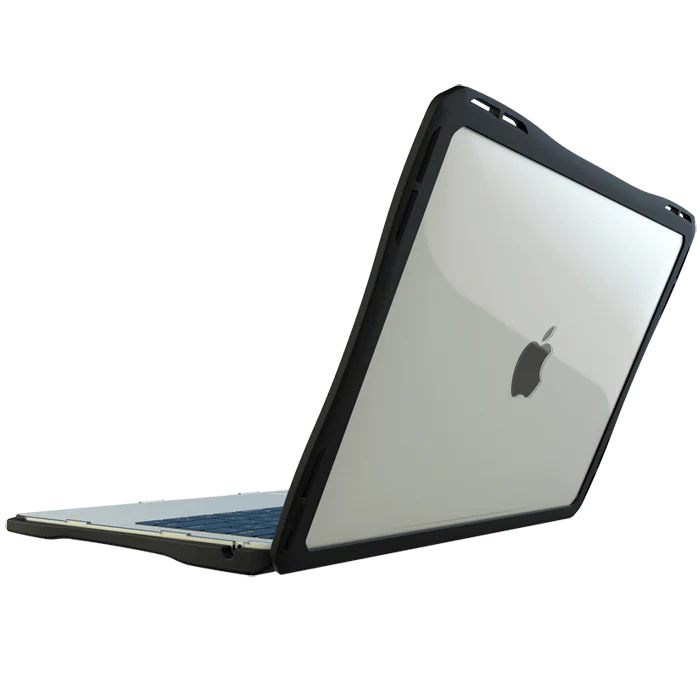 Durable UZBL Hard Shell Protective Case for MacBook Air - Shockproof & Scratch-Resistant Laptop Cover for Travel, Work & School