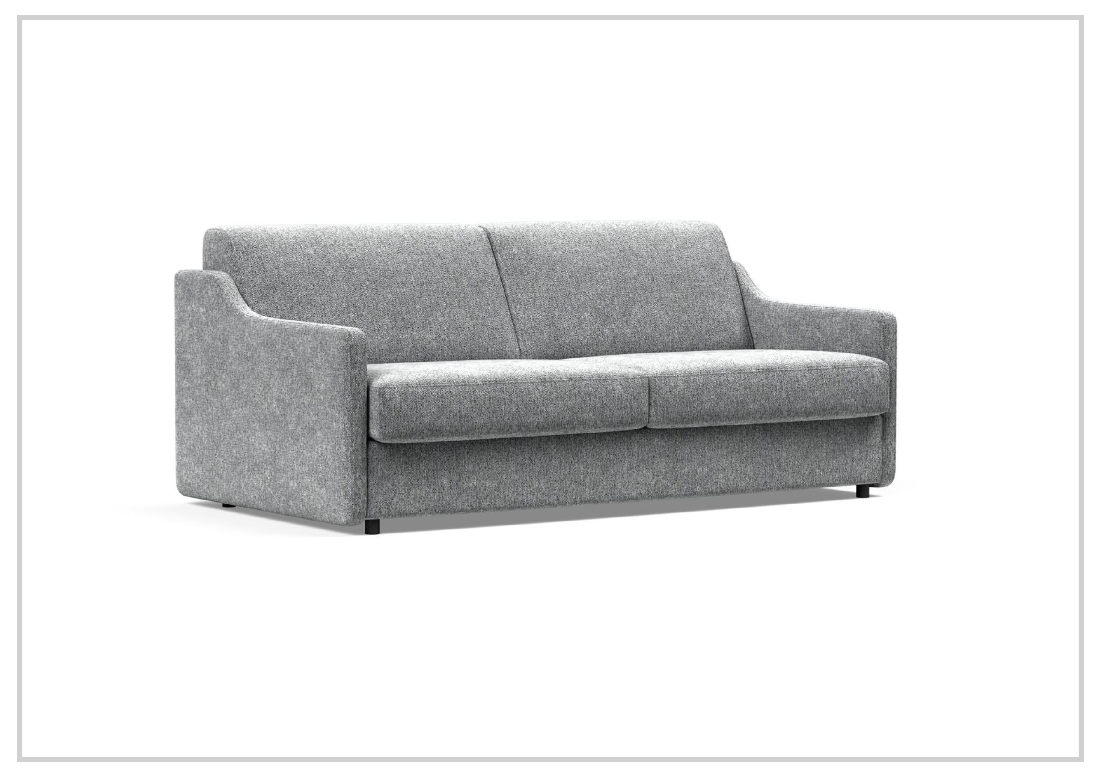 Innovation Living Carnell Fabric 2-Seater Queen Size Sofa Bed - Convertible Sleeper Sofa for Small Spaces, Guest Room & Apartment Living