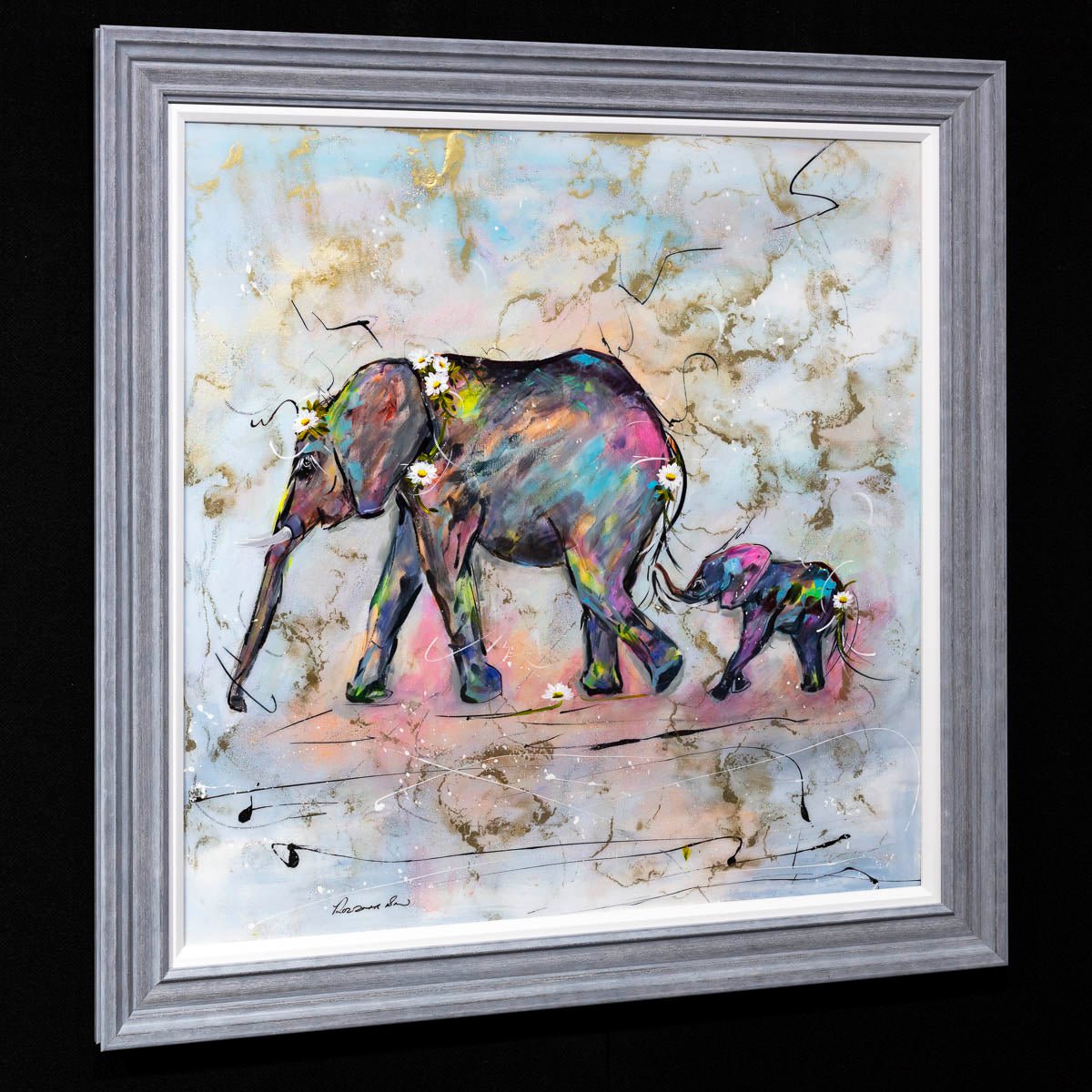Original 'A Mother's Love is Forever' Art Print - Perfect for Home Decor, Gifts & Nursery Wall Art