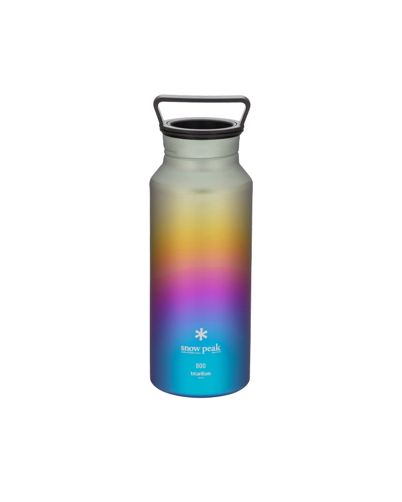 Premium Titanium Aurora Water Bottle - Insulated, Leak-Proof & BPA-Free - Perfect for Hiking, Gym & Outdoor Adventures