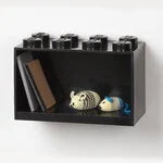 Original Lego Brick Shelf 8 Stud in Black - 30% Off - Perfect for Lego Storage, Display, and Organization in Kids' Rooms & Play Areas