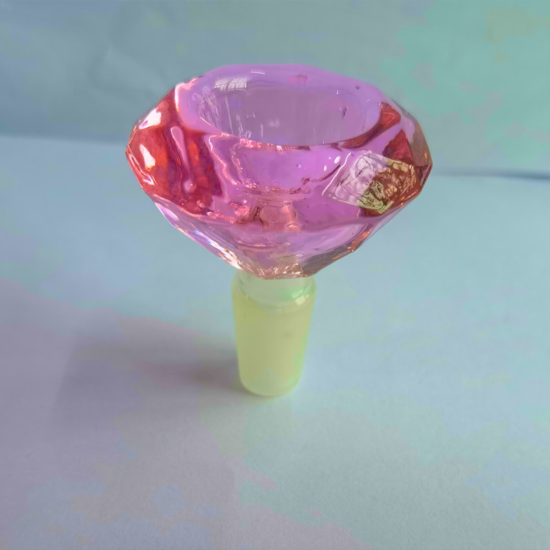 14MM Male Glass Bowl for Banger Water Pipes & Dab Rigs - Premium Smoking Accessories for Smooth Concentrate Sessions at Home or Parties